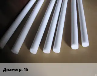 Фторопласт стержень 15 L=400